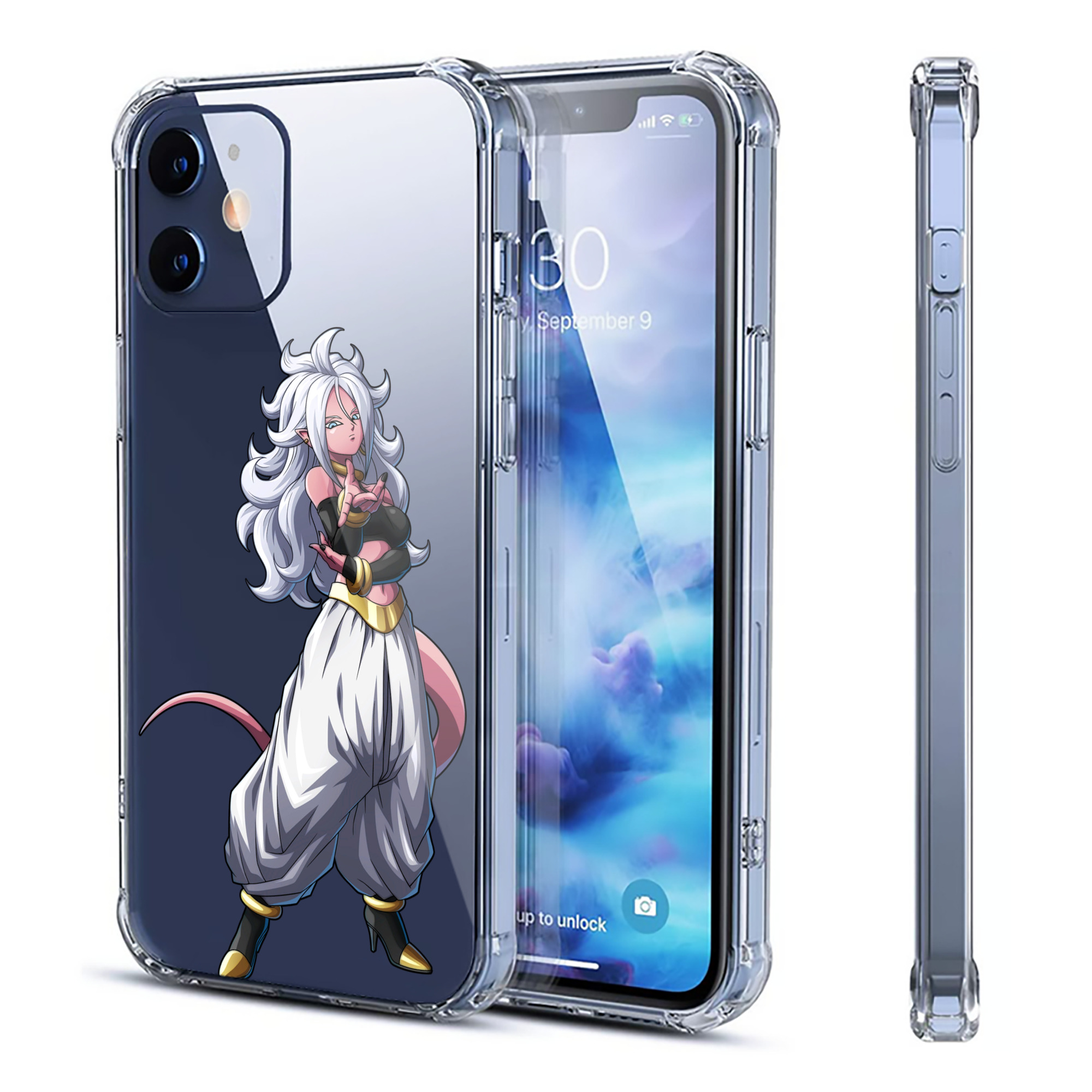 （画像用） ドラゴンボール DRAGON BALL 【iPhone 12シリーズ対応】透明スマホケース（クリアソフトケース）